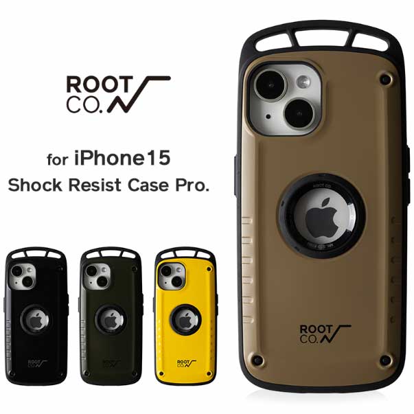 GRAVITY Shock Resist Case Pro for iPhone15の画像1