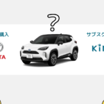 トヨタのヤリスクロスはKINTOと購入(ローン)どっちがお得？費用、月額、納車など徹底比較